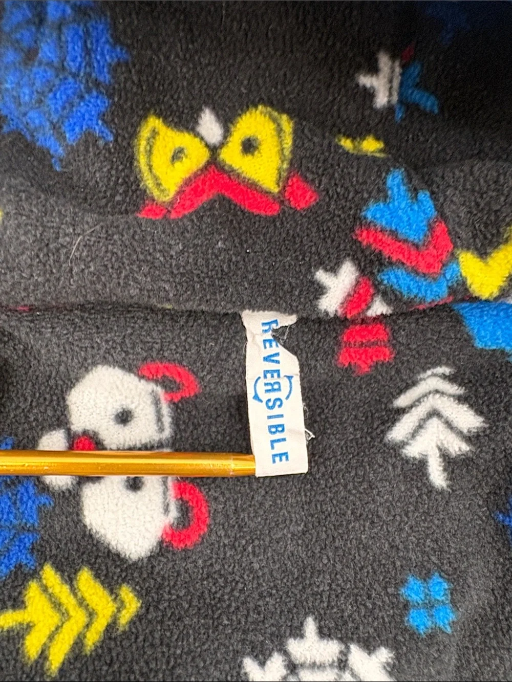 Columbia Black Jacket with Blue Trim